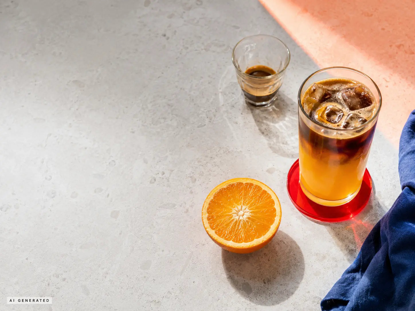 Orange espresso – jak zrobić kawę z sokiem pomarańczowym?