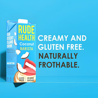 Rude Health Coconut Barista Plant-Based Drink 6 x 1L