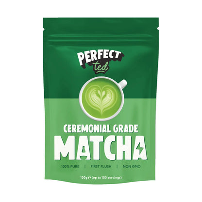 PerfectTed Matcha Ceremonial Grade 100 g – ceremonialna matcha premium first flush do picia i latte