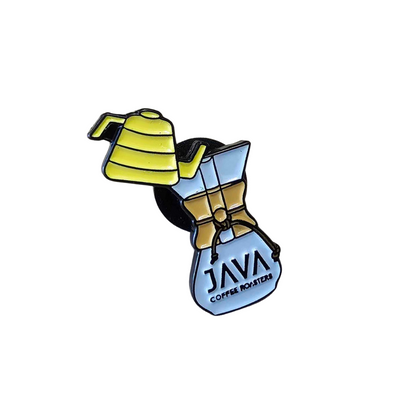 JAVA Coffee original design pin