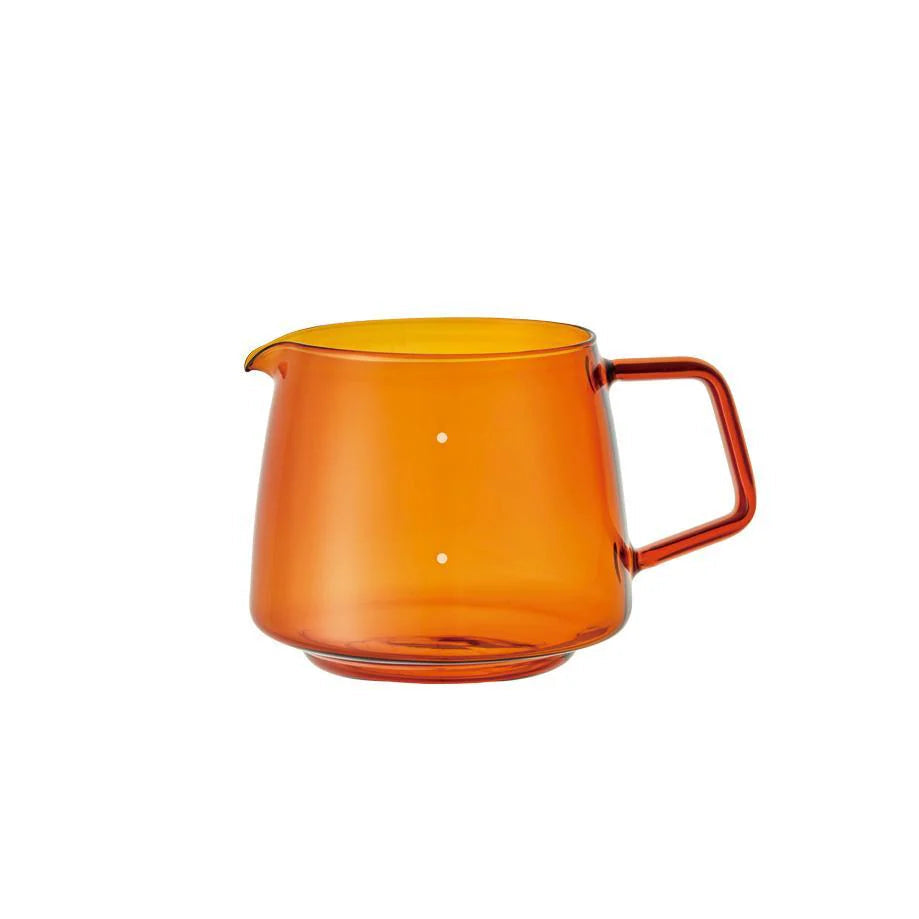 Serwer szklany do kawy Kinto Sepia 600 ml Japońska Jakość