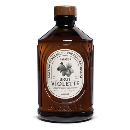 Bacanha Violet flavored syrup