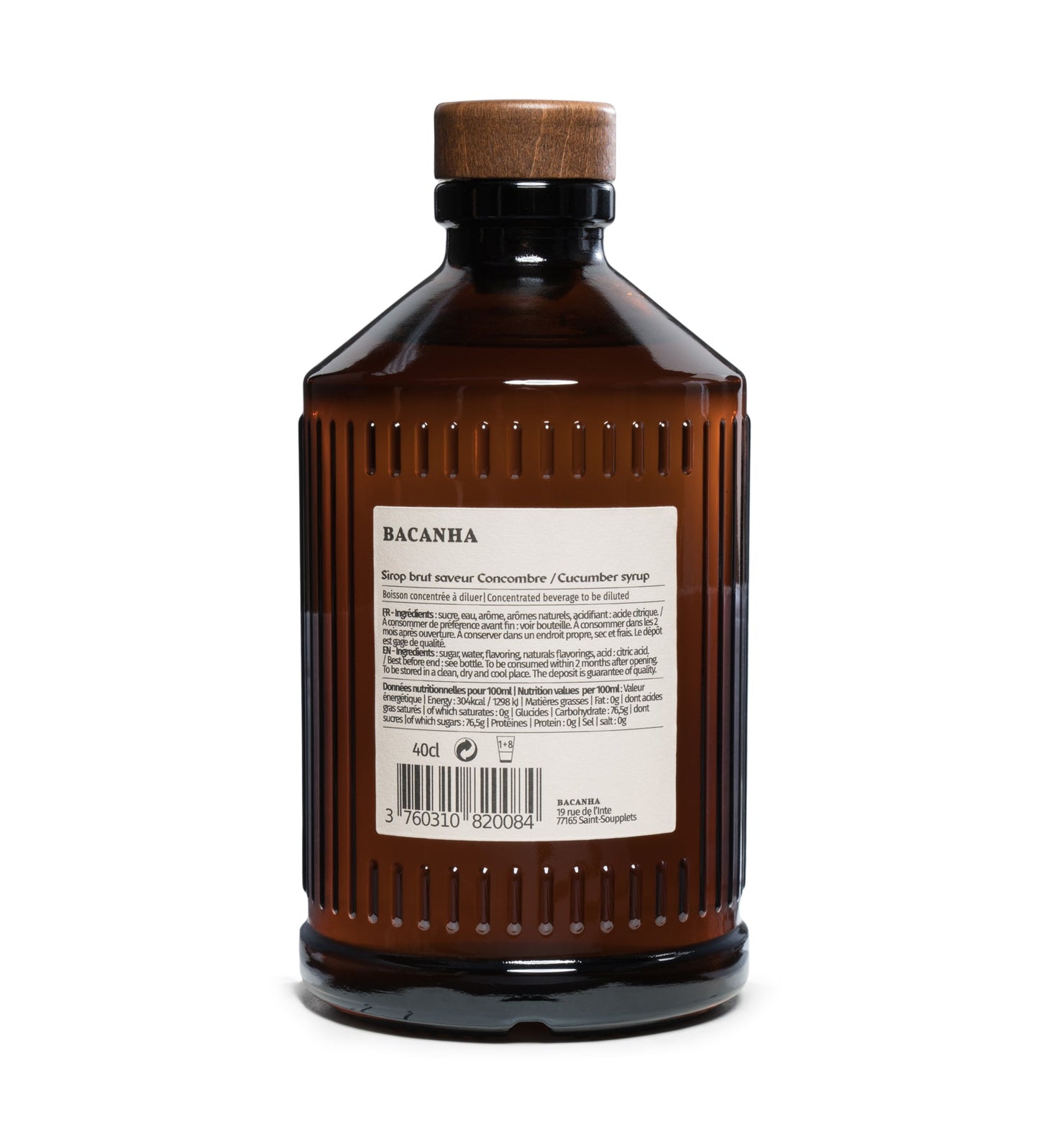 Syrop Bacanha o smaku ogórkowym [ORGANIC]